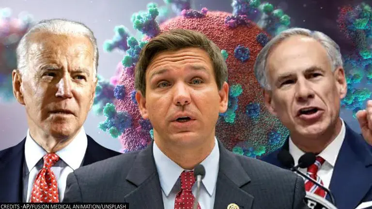 Biden warns Texas, Florida Guv to 'get out of the way' if they can't help stop COVID-19 Biden