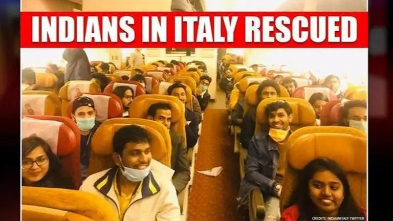 Indian Embassy rescues 263 Indians from Italy amid COVID-19 outbreak Embassy of India