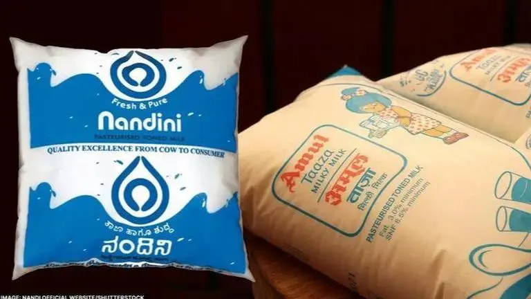 Amul vs Nandini: Amid fight over milk in Karnataka, here's how big these two brands are Amul vs Nandini