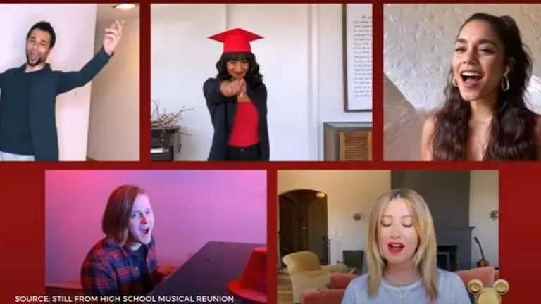 TV shows and movies' cast's most memorable reunions during the quarantine TV shows