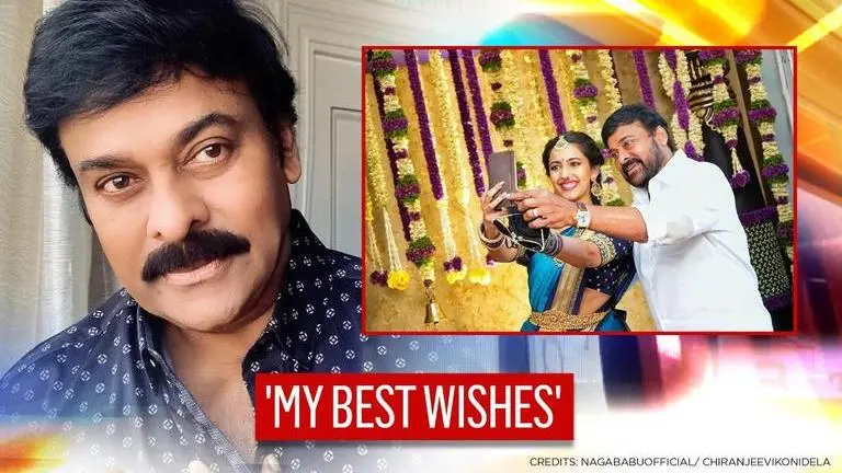 Chiranjeevi pens heartfelt post to bless niece Niharika Konidela ahead of her wedding