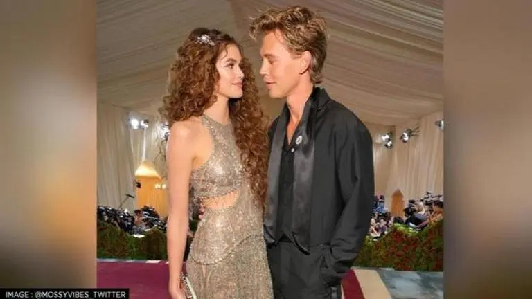 Met Gala 2022: Kaia Gerber-Austin Butler look stunning in their red carpet debut as couple Met Gala 2022, Kaia Gerber-Austin Butler