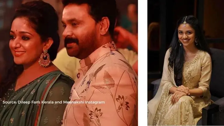 Dileep and Kavya's entry, Meenakshi's dance - Here's glimpses from Aayisha's sangeet bash Dileep