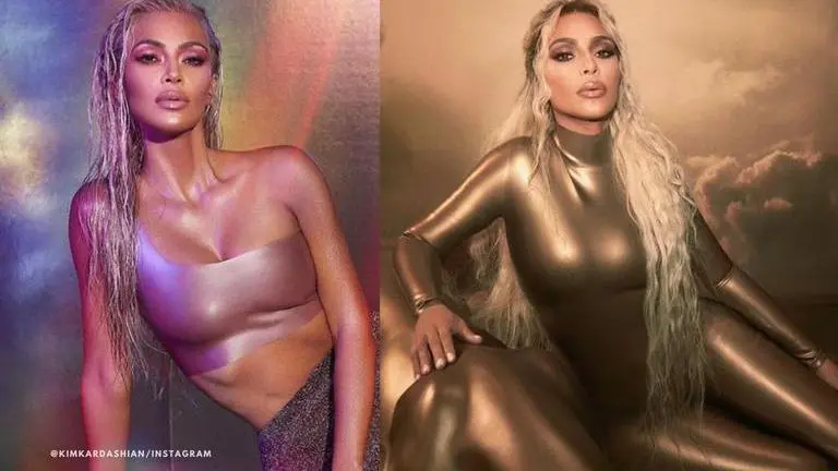 Kim Kardashian's best looks from her own beauty line KKW Beauty Kim Kardashian