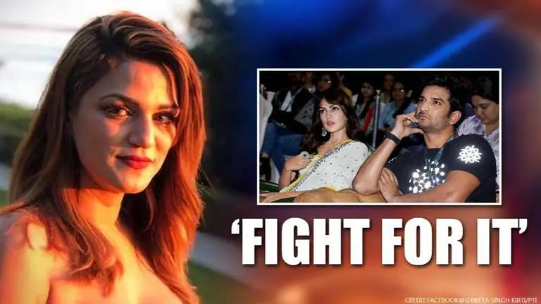 Sushant's sister Shweta says 'when you see injustice fight harder' as case mystery deepens Sushant Singh Rajput