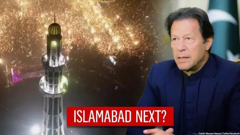 Told to quit as PM, shaken Imran books united Opposition netas for Minar-e-Pakistan jalsa Pakistan