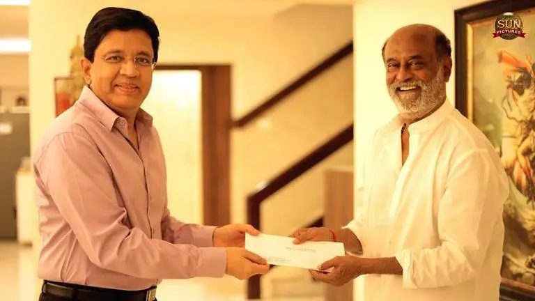 Rajinikanth receives bonus cheque, BMW car post Jailer success Rajinikanth Jailer producer