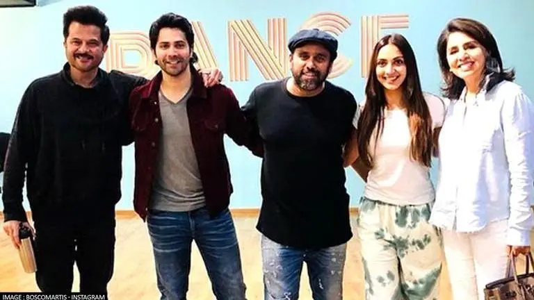 Varun Dhawan, Kiara Advani, Neetu Kapoor, Anil Kapoor, Raj Mehta, Jugg Jugg Jeeyo