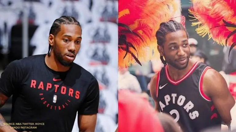 Kawhi Leonard doppleganger at Raptors parade is an Oakville local called Royce Lando kawhi leonard