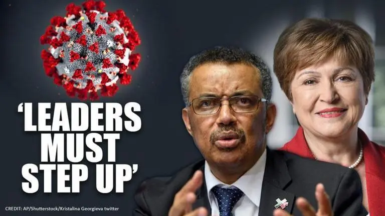 WHO, IMF say saving lives 'prerequisite' to save jobs amid coronavirus pandemic WHO