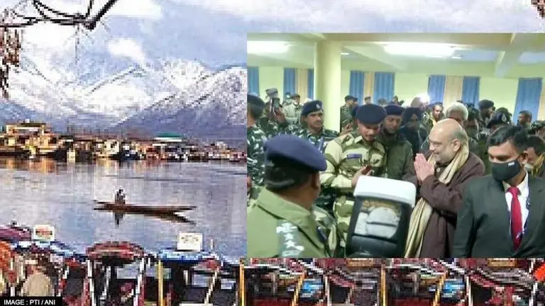 HM Amit Shah attends Shikara Festival in Srinagar, has dinner with CRPF personnel Amit Shah