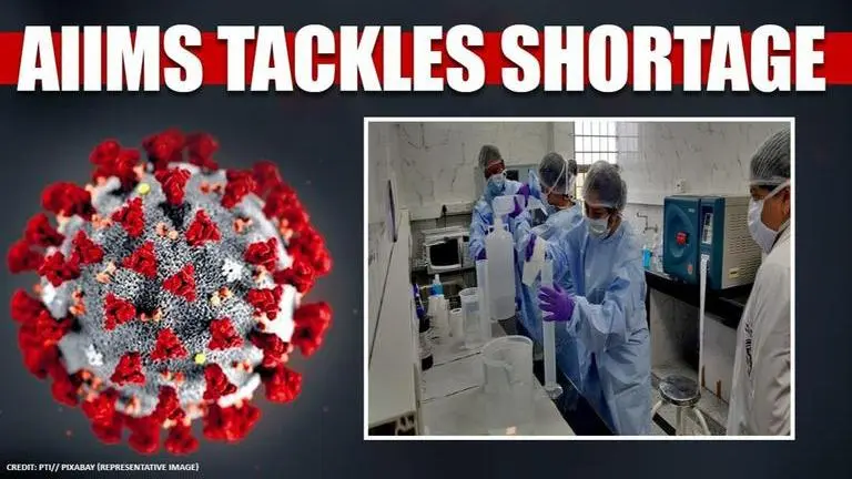 COVID-19: AIIMS doctors use self-made hand sanitisers, masks, & PPEs amidst shortage COVID-19
