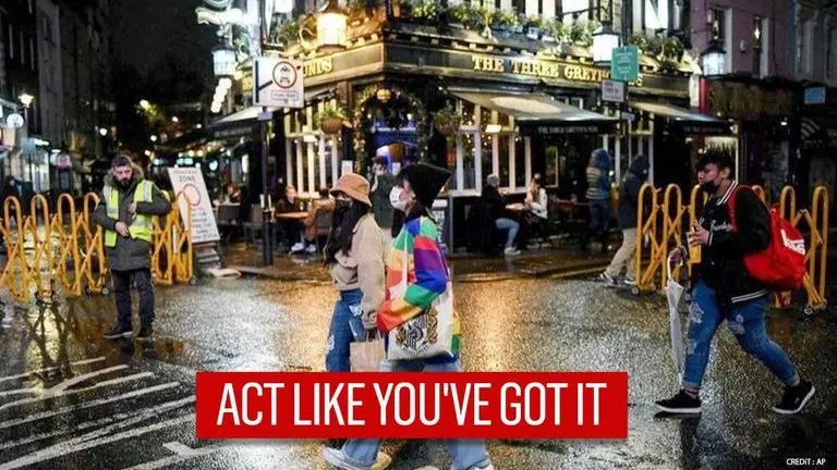 UK warns 'act like you've got it' as cases rise, urges people to follow precautions UK government launches Act Like You've Got It adverts, urges people to follow precautions
