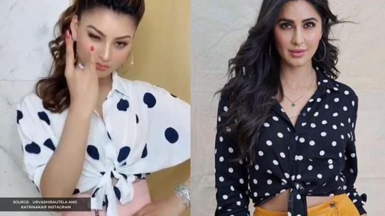 Urvashi Rautela or Katrina Kaif - Who aced the polka dot look ...