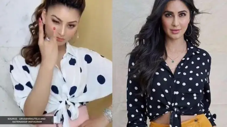 Urvashi Rautela or Katrina Kaif - Who aced the polka dot look? Urvashi Rautela