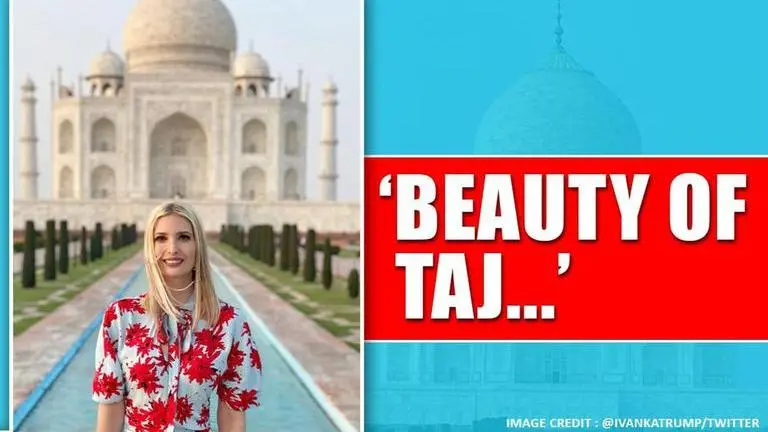 Ivanka Trump praises the beauty and grandeur of the Taj Mahal, terms it "awe inspiring" Ivanka