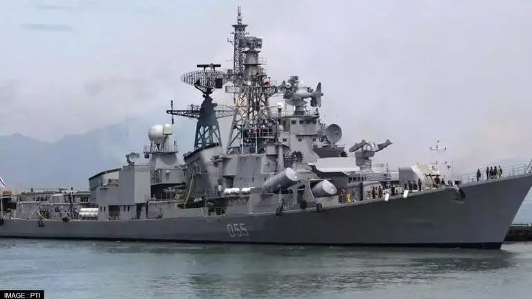 Fire, flooding reported onboard Indian Navy vessel 'INS Ranvijay', 4 sailors injured Indian Navy