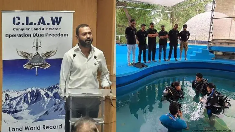 CLAW: Special Forces' retired officers on a special mission Image Credits: Republic World/Twitter @CLAW_Global