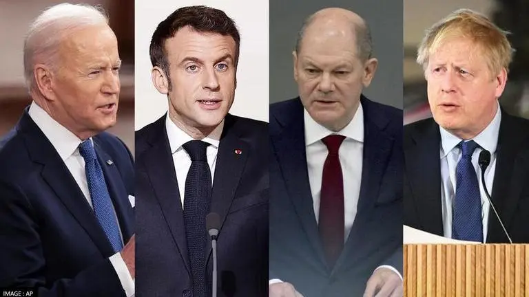 Joe Biden to hold call with Marcon, Johnson & Scholz; sanctions and oil imports on agenda Russia-Ukraine war