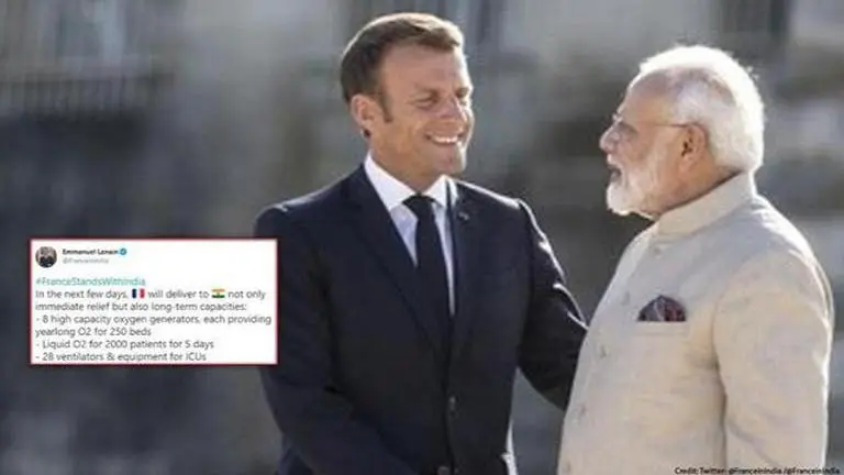 France to send long-term capacities to support India in COVID fight: Envoy Emmanuel Lenain Twitter- @FranceinIndia