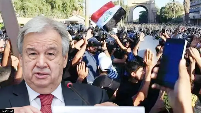 UN chief 'concerned' over ongoing Al-Sadr-backed protests in Iraq; calls for de-escalation UN