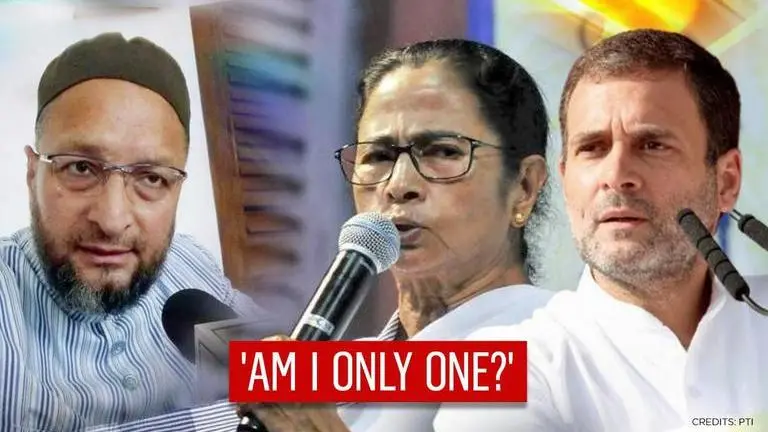 Owaisi lashes out at Congress for 'BJP's B team' jibe, says 'it is a band baaja party' Owaisi