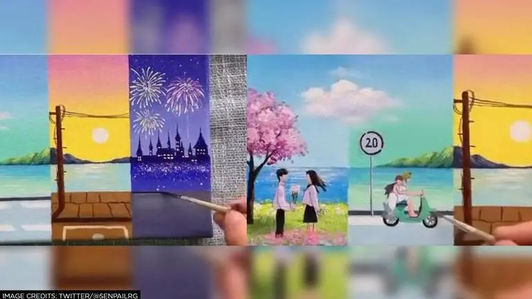 'Worth a million bucks': Netizens awestruck by artist's incredible painting skills painting
