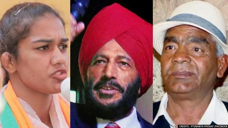 Milkha Singh no more: Babita Kumari Phogat and family condole loss of the 'Flying Sikh' Babita Phogat, Milkha Singh, Mahavir Phogat