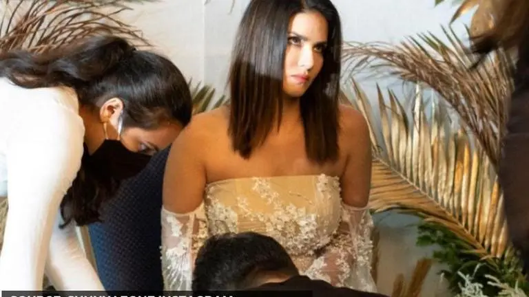 Sunny Leone shares photo on Instagram, imparts lesson on 'control power' Sunny Leone