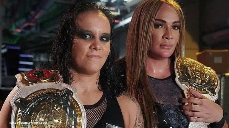 Shayna Baszler, Nia Jax defeat Bayley, Sasha Banks to become Women's Tag Team Champions Shayna Baszler