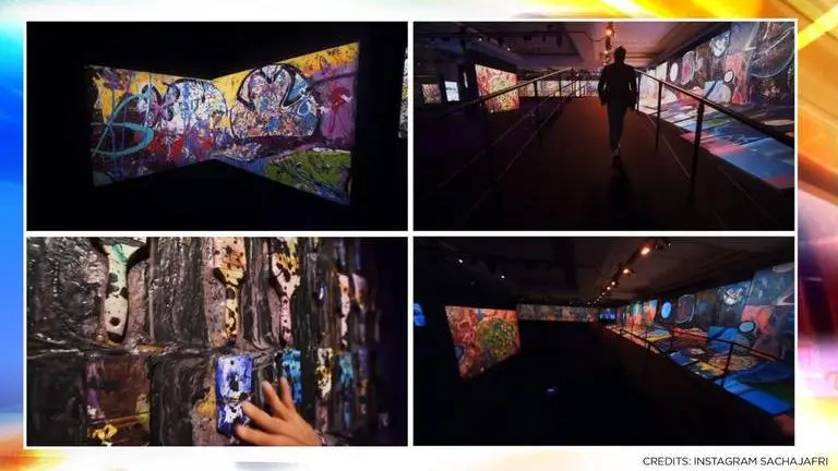 World's biggest canvas painting 'Journey of Humanity' fetches millions at auction biggest canvas painting