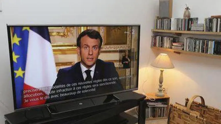 'We're in a Health War' says Macron as France goes into 15 day lockdown due to Coronavirus France