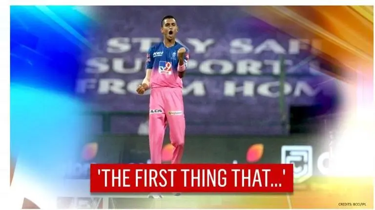 IPL 2020: Youngster Kartik Tyagi dedicates his maiden scalp to a special person Kartik Tyagi