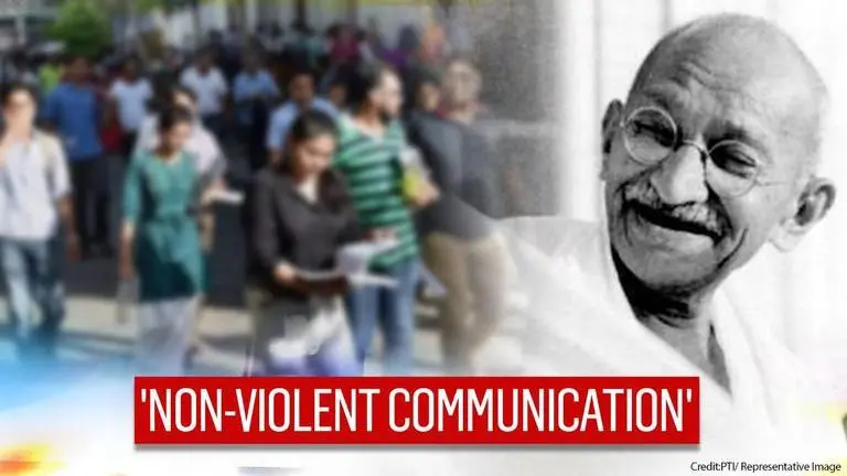 On Gandhi Jayanti, CBSE introduces course on Gandhian values of non-violent communication Gandhi Jayanti: CBSE introduces course on Gandhian values of non-violent communication