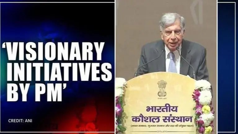 'Many visionary initiatives undertaken by Modi government': Ratan Tata Ratan Tata