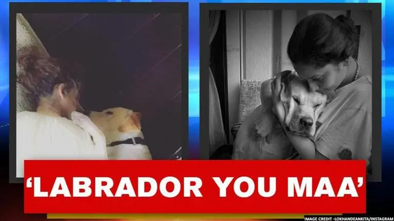 Ankita Lokhande shares a beautiful picture with pets Scotch & Hatchi Ankita Lokhande