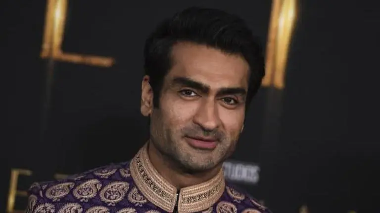 Kumail Nanjiani wears a sherwani at 'Eternals' premiere, reveals story behind the outfit Eternals, eternals world premiere