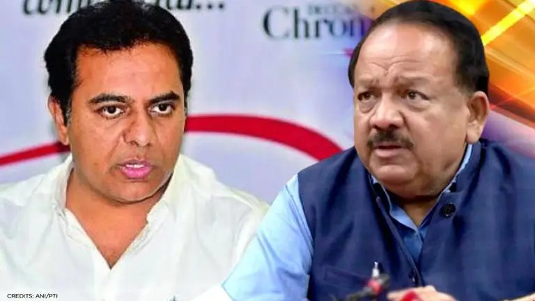 KTR writes to Centre; requests setting up vaccine testing & laboratory in Hyderabad KTR