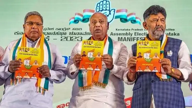 Mallikarjun Kharge to take final call on Karnataka CM: Congress key meet passes resolution Karnataka CM