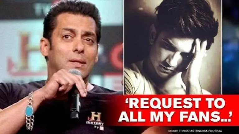 Salman Khan breaks silence on criticism from Sushant Singh Rajput's fans on Twitter Salman Khan breaks silence on criticism from Sushant Singh Rajput's fans on Twitter