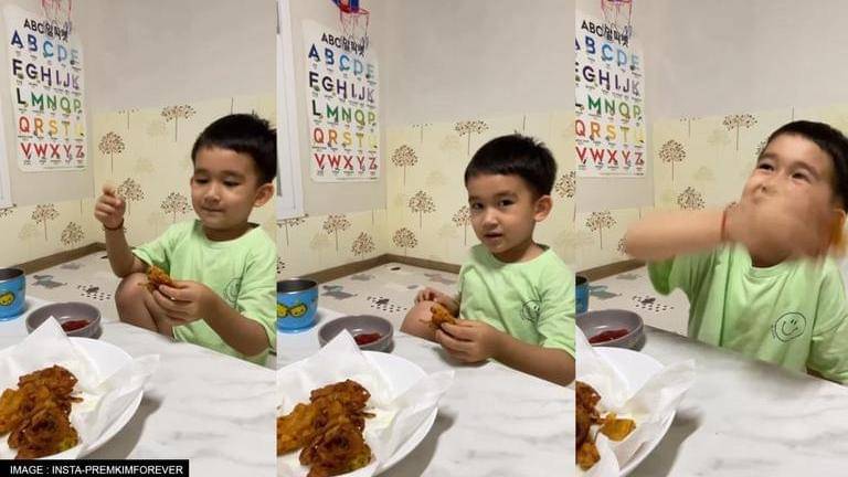 Video of korean woman teaching son hindi as he eats 'pakodas' moves internet; watch