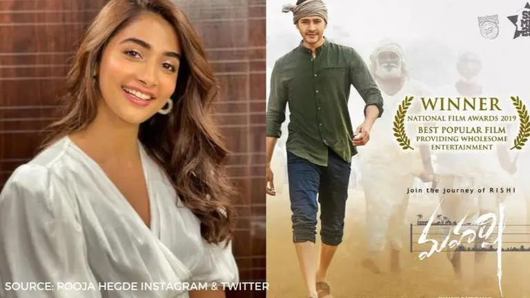 Pooja Hegde 'can't keep calm' as 'Maharshi' wins National Awards, says 'time to party' Source: Pooja Hegde Instagram & Twitter