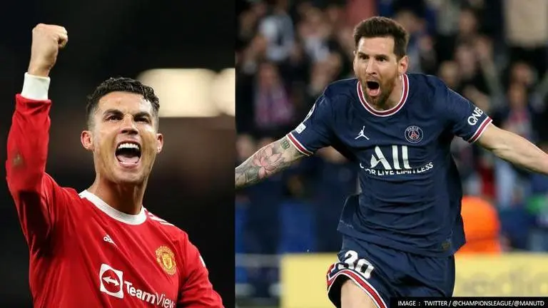 PSG plays Manchester United in Messi-Ronaldo Champions League last 16 clash Messi Ronaldo