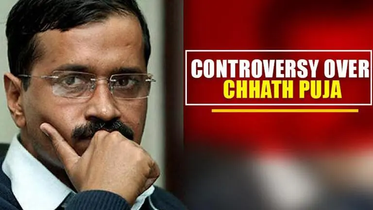 Delhi CM Kejriwal claims victory, after AAP-BJP clash over Chhath Puja kejriwal