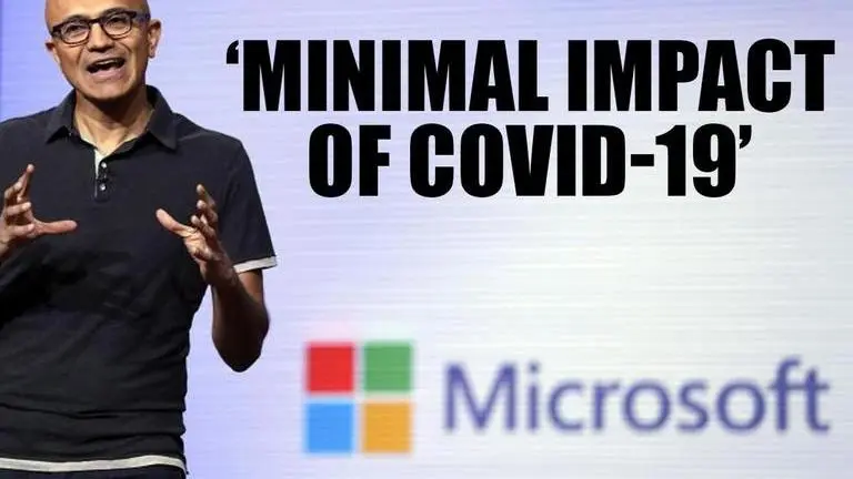Microsoft posts $35B in revenue says ‘minimal net impact’ from COVID-19 in quarter COVID-19
