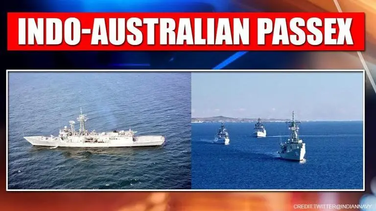 Indian Navy and Royal Australian Navy to join for PASSEX joint exercise on September 23-24 Indian Navy and Royal Australian Navy to participate in PASSEX on September 23-24
