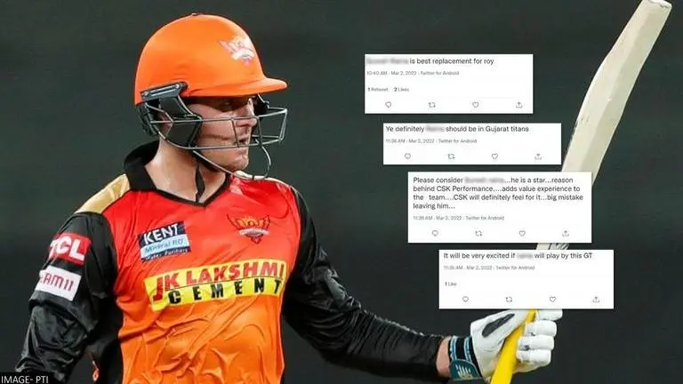 Netizens suggest Jason Roy replacement for Gujarat Titans who can 'fire the Titan ship' Suresh Raina for Jason Roy