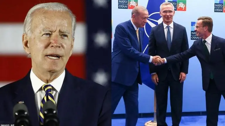 Joe Biden hails Turkey's decision to back Sweden's NATO bid after previously blocking bid Biden
