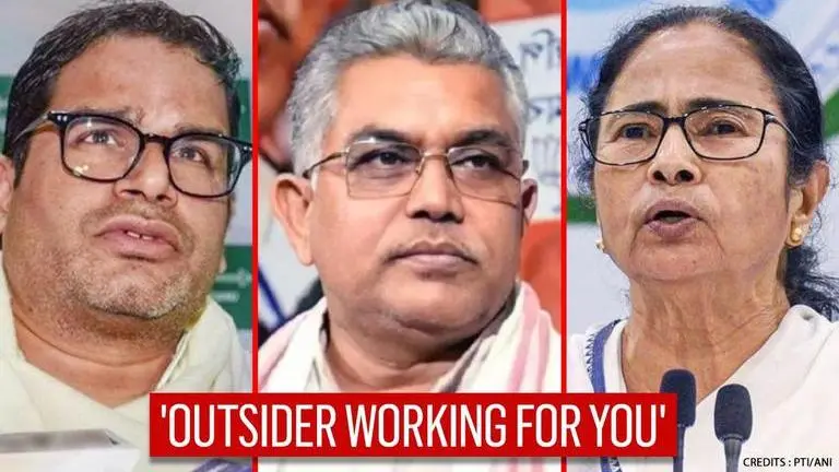 BJP's Dilip Ghosh slams TMC's 'outsider' jibe at Amit Shah; takes a dig at Prashant Kishor BJP
