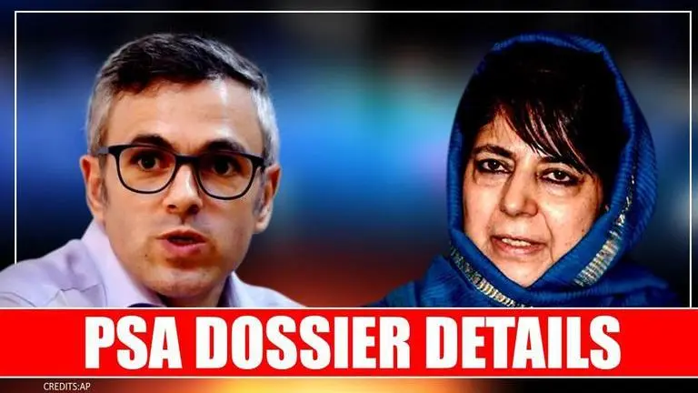 PSA dossier cites Omar's remarks in internal party meet, Mehbooba's pro-separatist stand Omar Abdullah